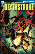 DEATHSTROKE ANNUAL #2 comic cover | Secret Station