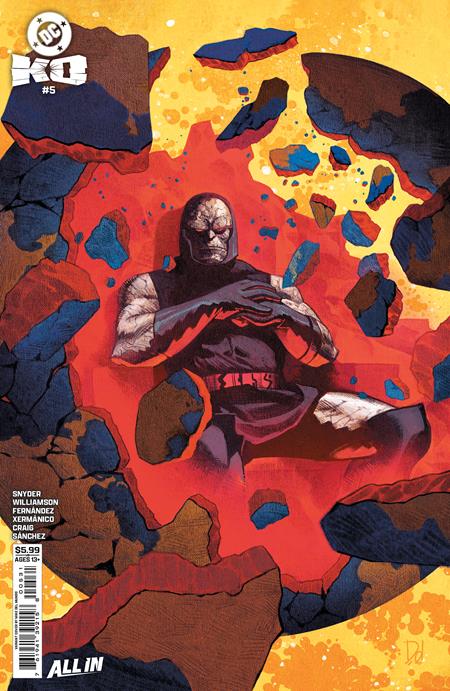 DC K.O. #5 (OF 5) CVR C MIKE DEL MUNDO CARD STOCK VAR