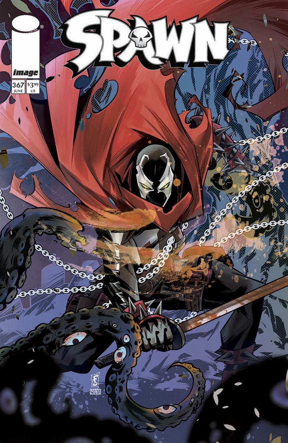 SPAWN #367 CVR A FEDERICO SABBATINI comic cover | Secret Station