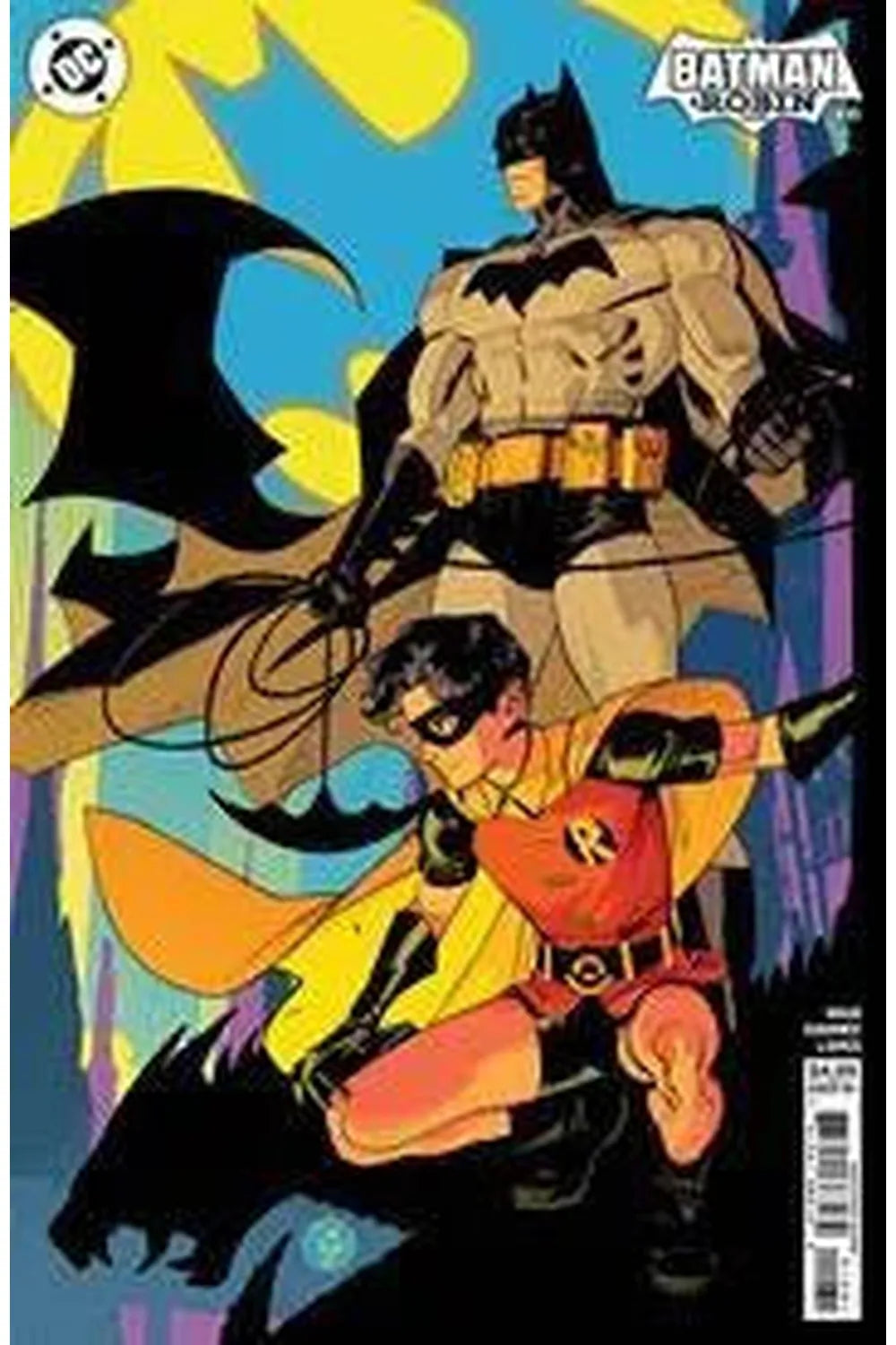 BATMAN & ROBIN YEAR ONE #10 (OF 12) CVR B DAN MORA CARD STOCK Variant - Secret Station Comic | Book Shop