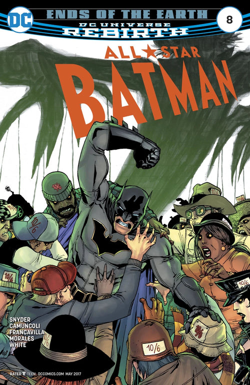 ALL STAR BATMAN #8 comic cover | Secret Station
