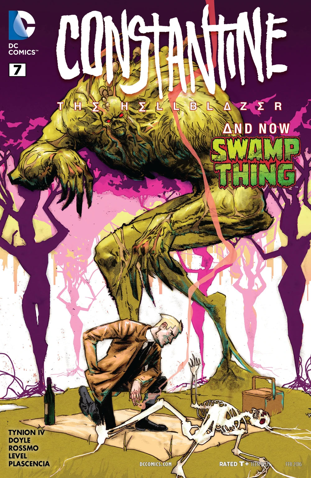 CONSTANTINE THE HELLBLAZER #7 comic cover | Secret Station