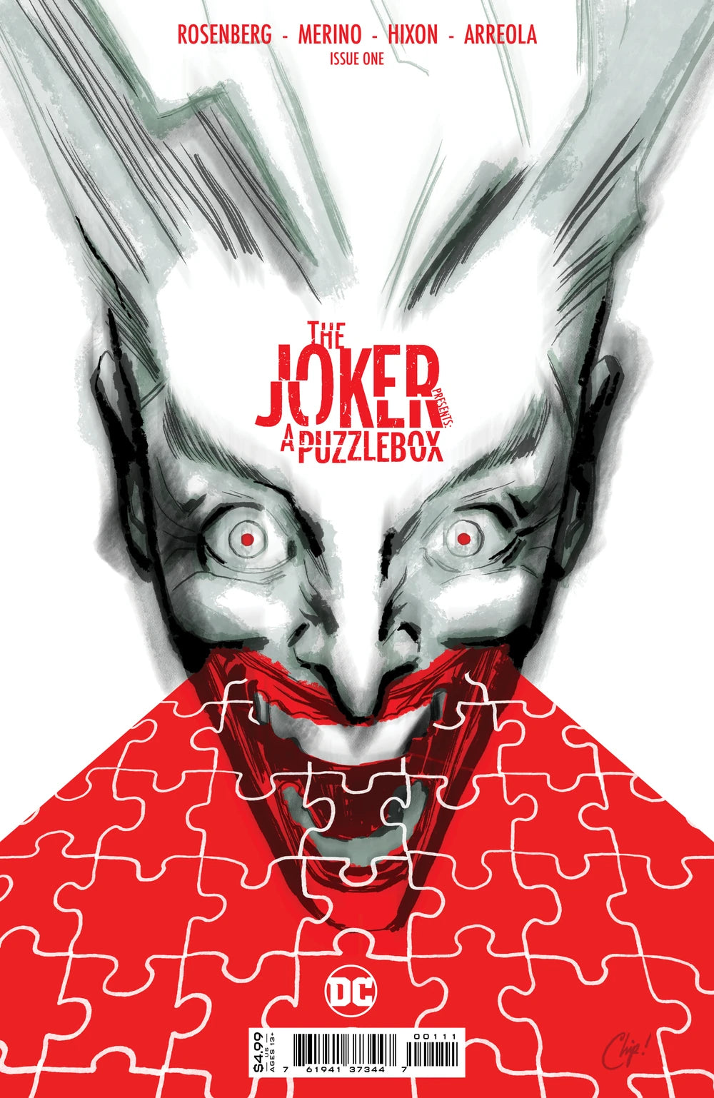 JOKER PRESENTS A PUZZLEBOX #1 CVR A comic cover | Secret Station