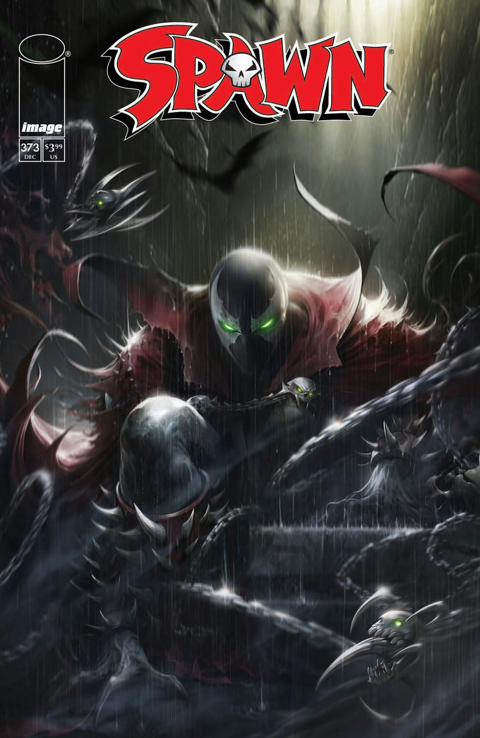 SPAWN #373 CVR A FRANCESCO MATTINA comic cover | Secret Station