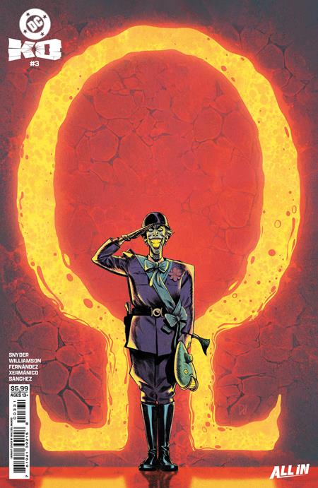DC K.O. #3 (OF 5) CVR B DANIEL WARREN JOHNSON CARD STOCK VAR