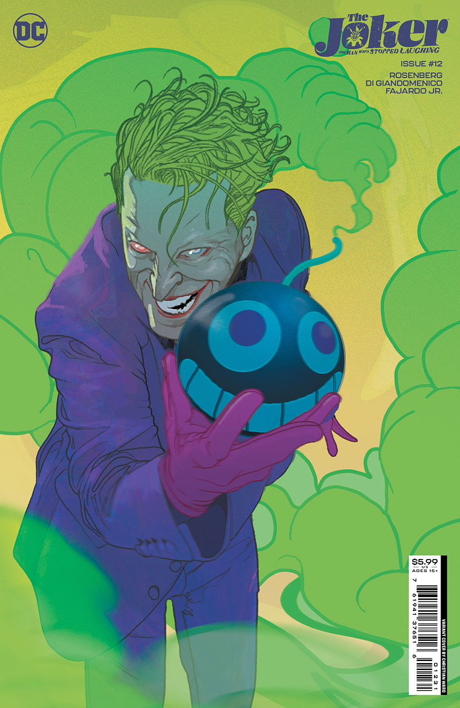 Joker the Man Who Stopped Laughing #12 Cover C (Fine)