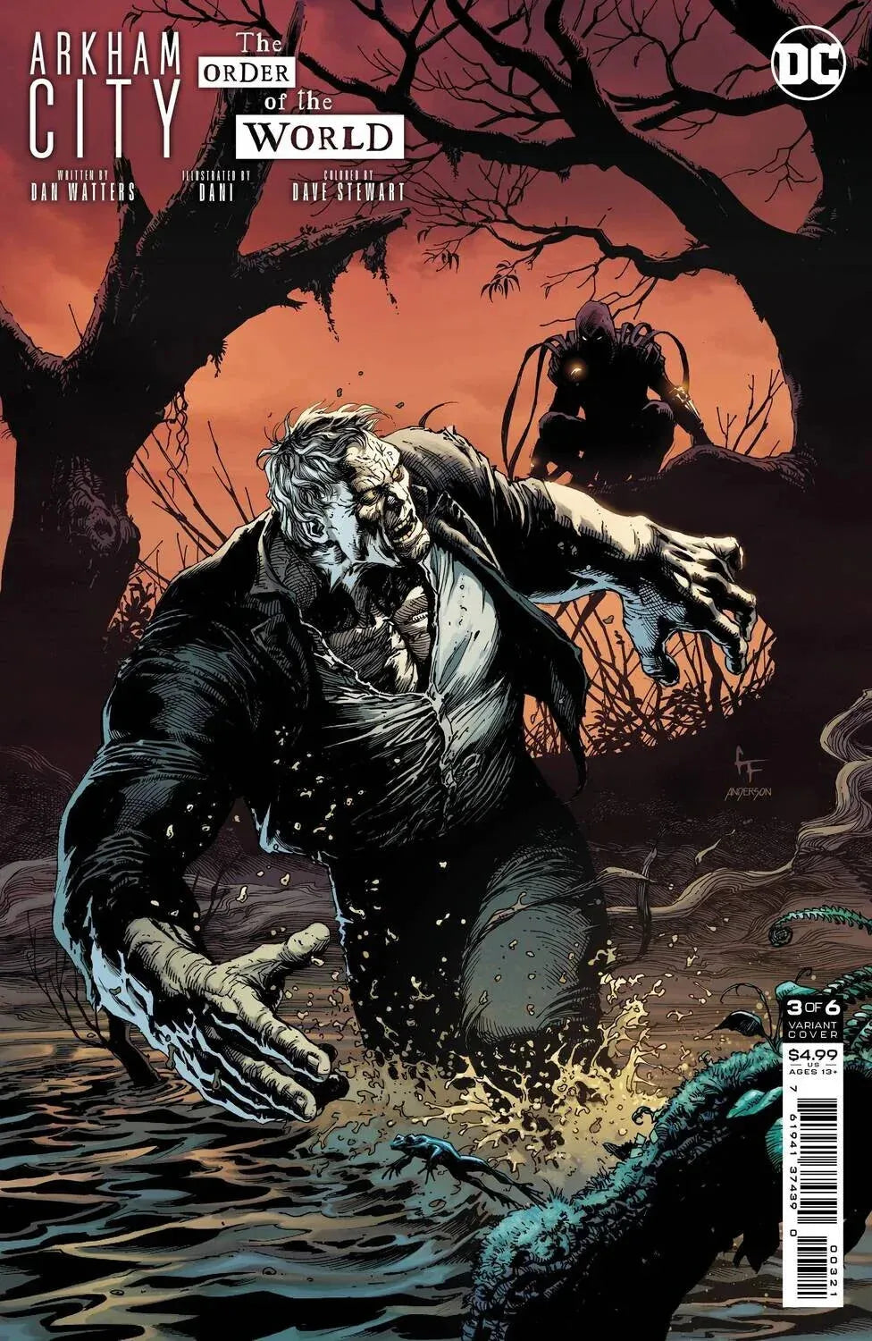 ARKHAM CITY ORDER OF THE WORLD #3 (OF 6) CVR B FRA (2021)