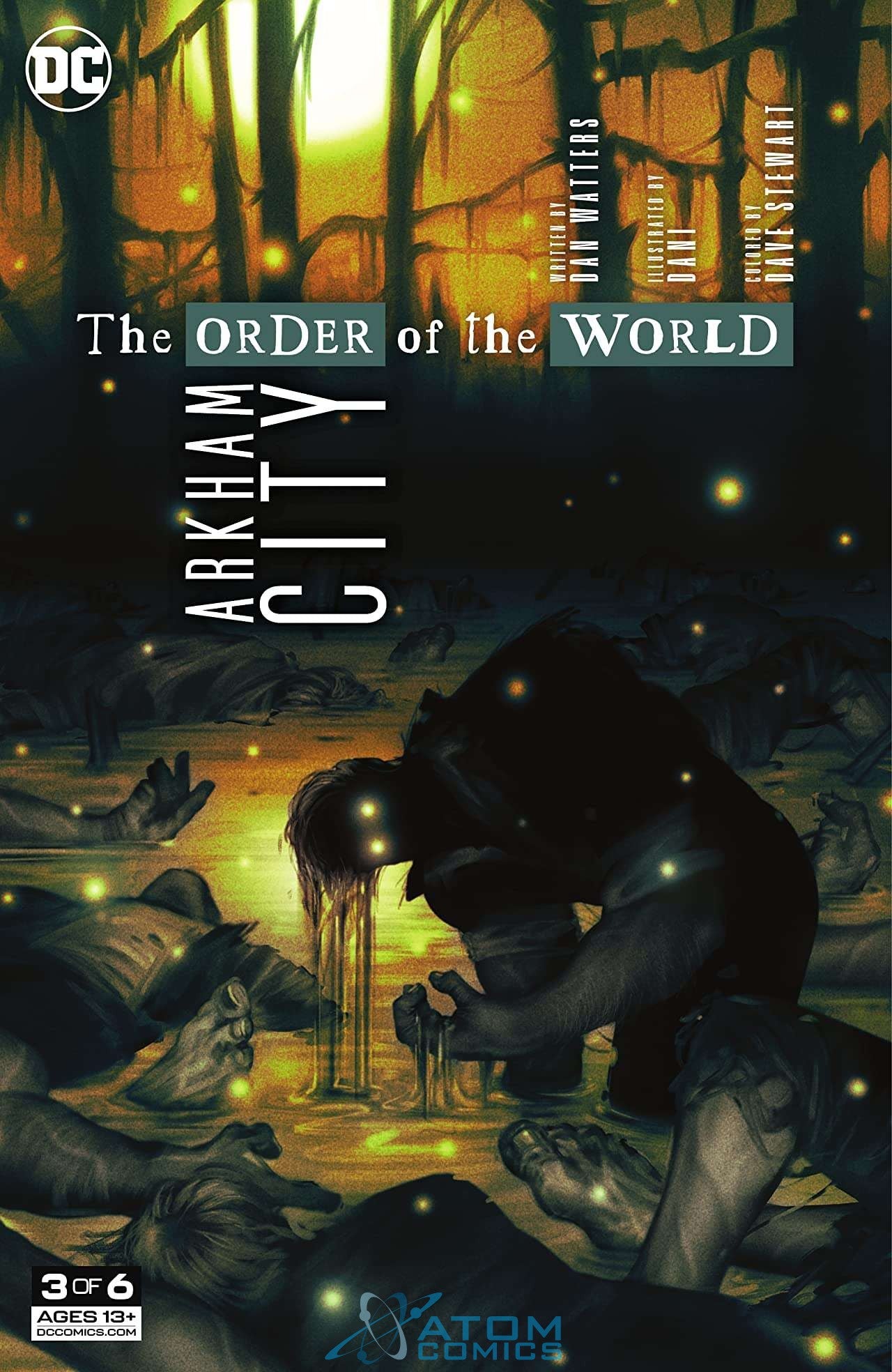 ARKHAM CITY ORDER OF THE WORLD #3 (OF 6) CVR A WOLFE CONNELL