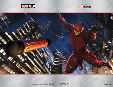 DAREDEVIL #21 JACKSON SZE MARVEL TELEVISION WRAPAROUND VARIANT