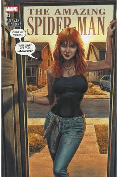 AMAZING SPIDER-MAN #15 LEE BERMEJO AMAZING VISIONS VariantIANT - Secret Station Comic | Book Shop