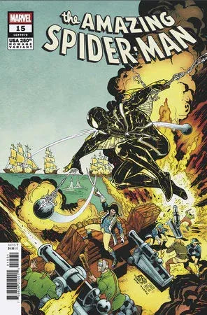 AMAZING SPIDER-MAN #15 GIUSEPPE CAMUNCOLI 250TH HOMAGE VARIANT
