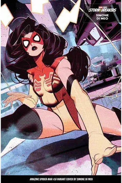 AMAZING SPIDER-MAN #16 SIMONE DI MEO FROM THE CHAOS A COSTUME VariantIANT - Secret Station Comic | Book Shop