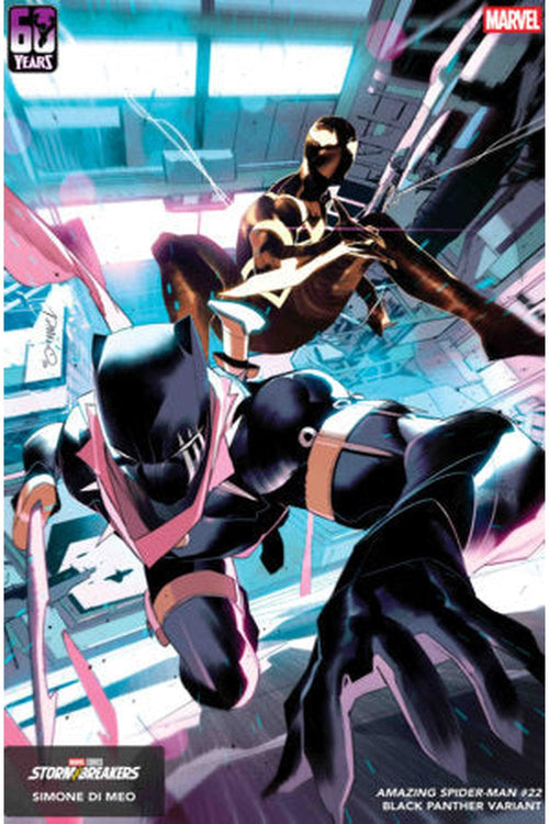 AMAZING SPIDER-MAN #22 SIMONE DI MEO BLACK PANTHER VariantIANT - Secret Station Comic | Book Shop