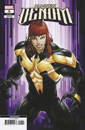 ALL-NEW VENOM #5 CLAYTON CRAIN 2ND PRINTING VARIANT