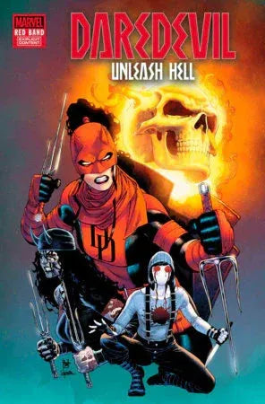 DAREDEVIL: UNLEASH HELL - RED BAND #5 [POLYBAGGED]