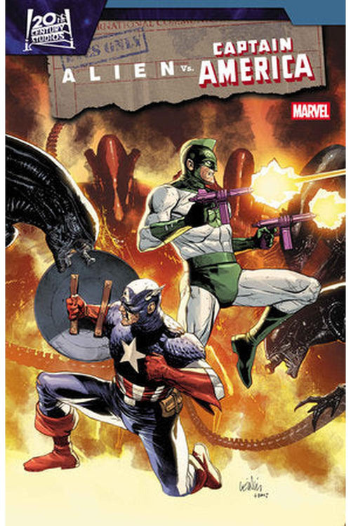 ALIEN VS. CAPTAIN AMERICA #3 - Secret Station Comic | Book Shop