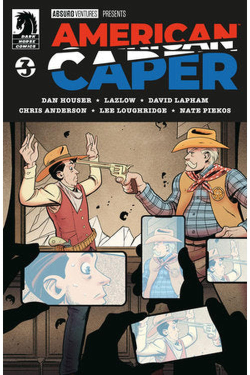 American Caper #3 (CVR A) (Tyler Boss) - Secret Station Comic | Book Shop