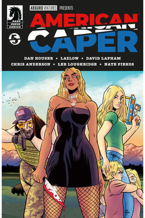 American Caper #5 (CVR A) (Tyler Boss) comic cover