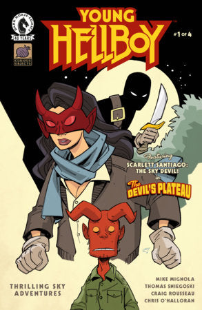 YOUNG HELLBOY: THRILLING SKY ADVENTURES #1 comic cover | Secret Station