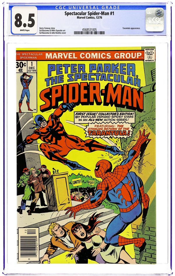 Spectacular Spider-Man (1976 1st Series) 1 CGC 8.5