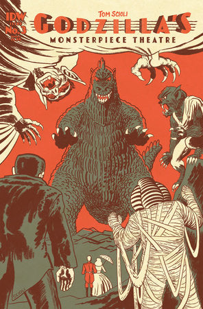 Godzilla's Monsterpiece Theatre #3 Cover A (Scioli)