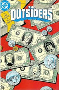 Outsiders (1985 1st Series) 4 Fine - Secret Station Comic | Book Shop