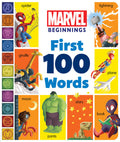 Marvel Beginnings: First 100 Words cover