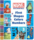Marvel Beginnings: First Shapes, Colors, Numbers cover
