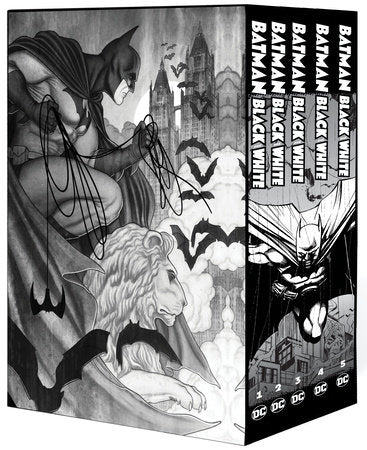 Batman Black and White Box Set – DC Comics Boxed Set | Secret Station comic cover | Secret Station