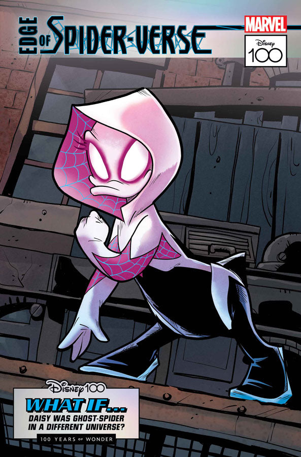 DISNEY 100 YEARS Edge Of Spider-Verse 2 VARIANT COVER – (Amazing Spider-Man #32 ships 8/23)