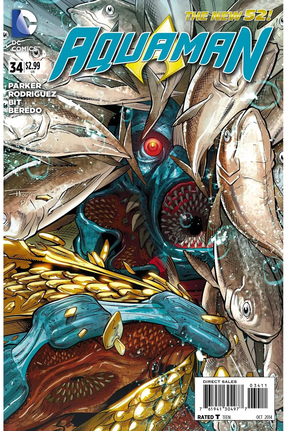 AQUAMAN #34 (2011) - Secret Station Comic | Book Shop