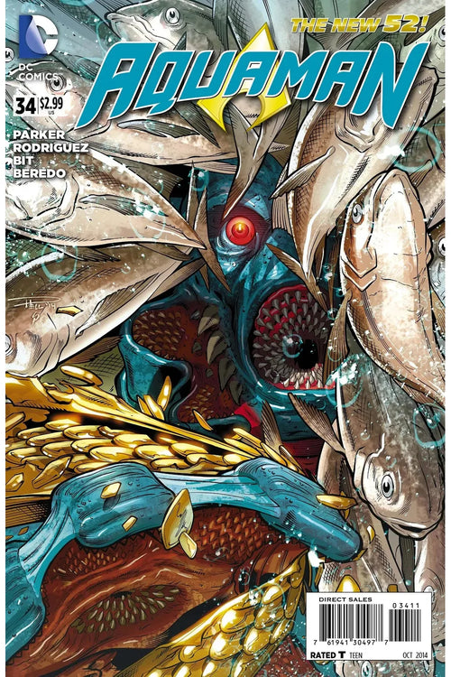 AQUAMAN #34 (2011) - Secret Station Comic | Book Shop