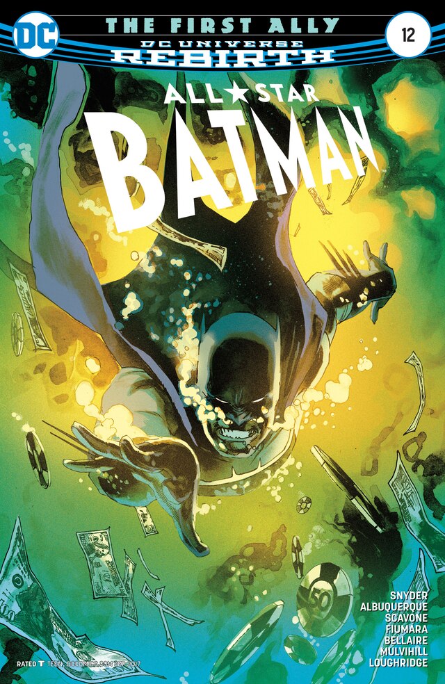 ALL STAR BATMAN #12 comic cover | Secret Station