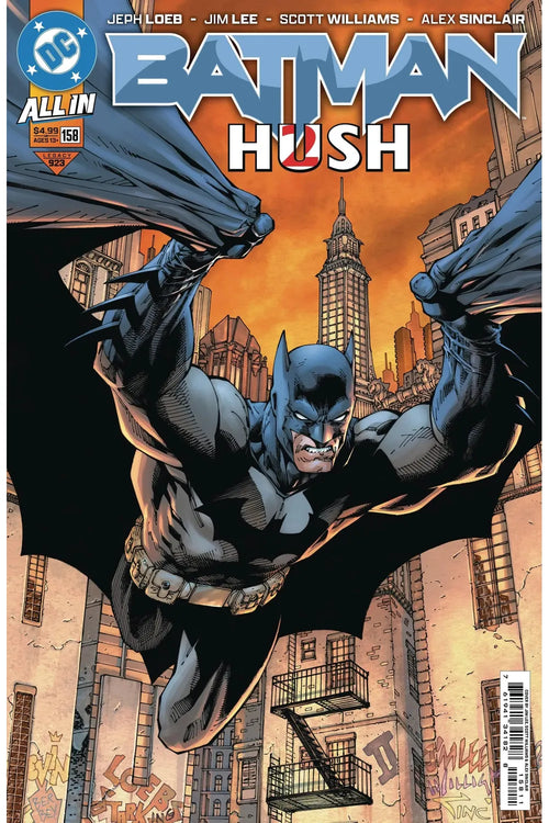Batman #158 — Cover A Jim Lee & Scott Williams comic cover | Secret Station
