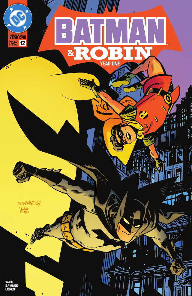 BATMAN & ROBIN YEAR ONE #12 (OF 12) CVR A CHR comic cover | Secret Station