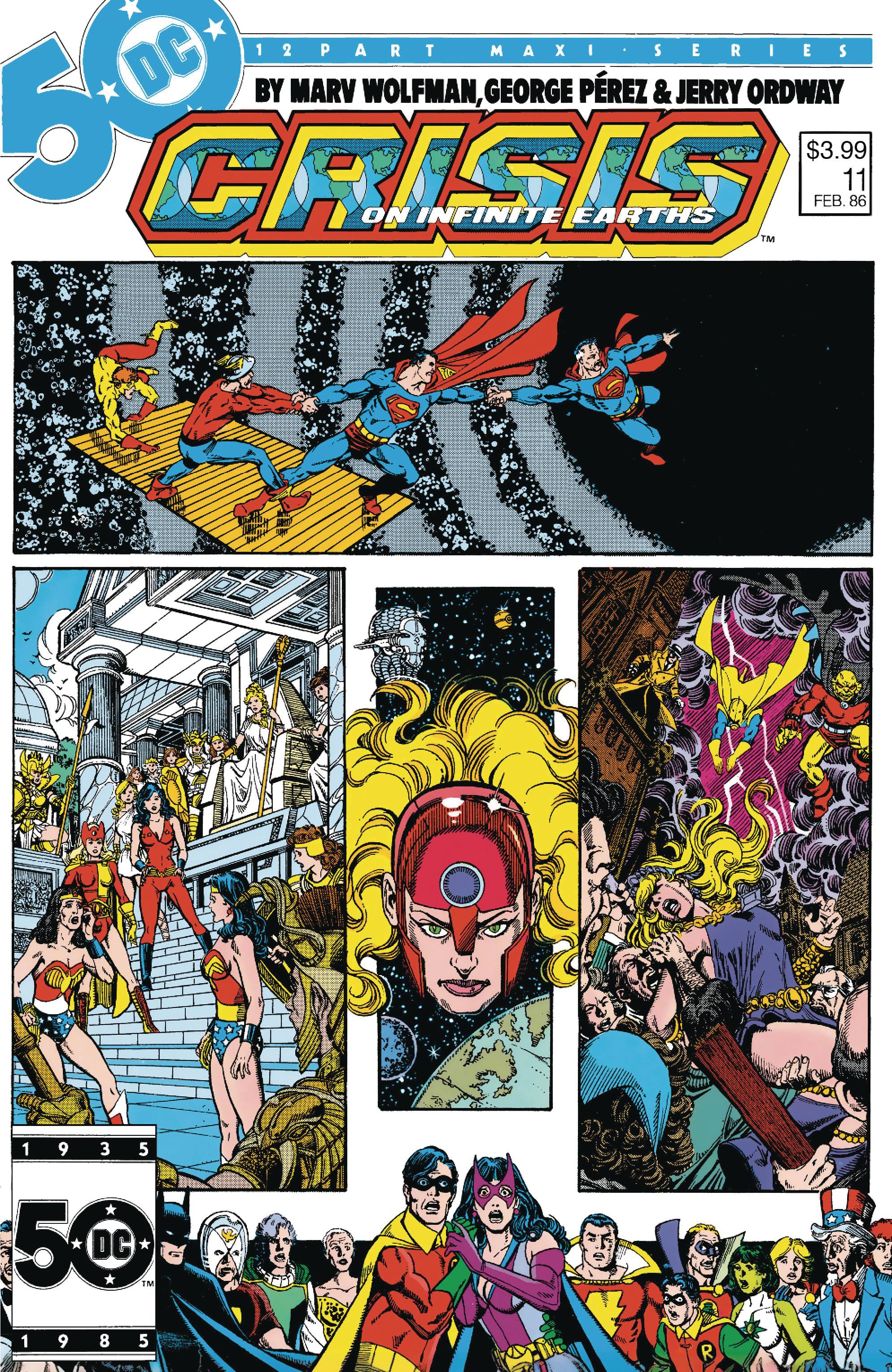 CRISIS ON INFINITE EARTHS #11 FACSIMILE EDITION #1