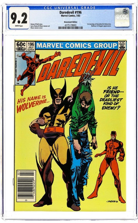 Daredevil (1964 1st Series) 196N CGC 9.2