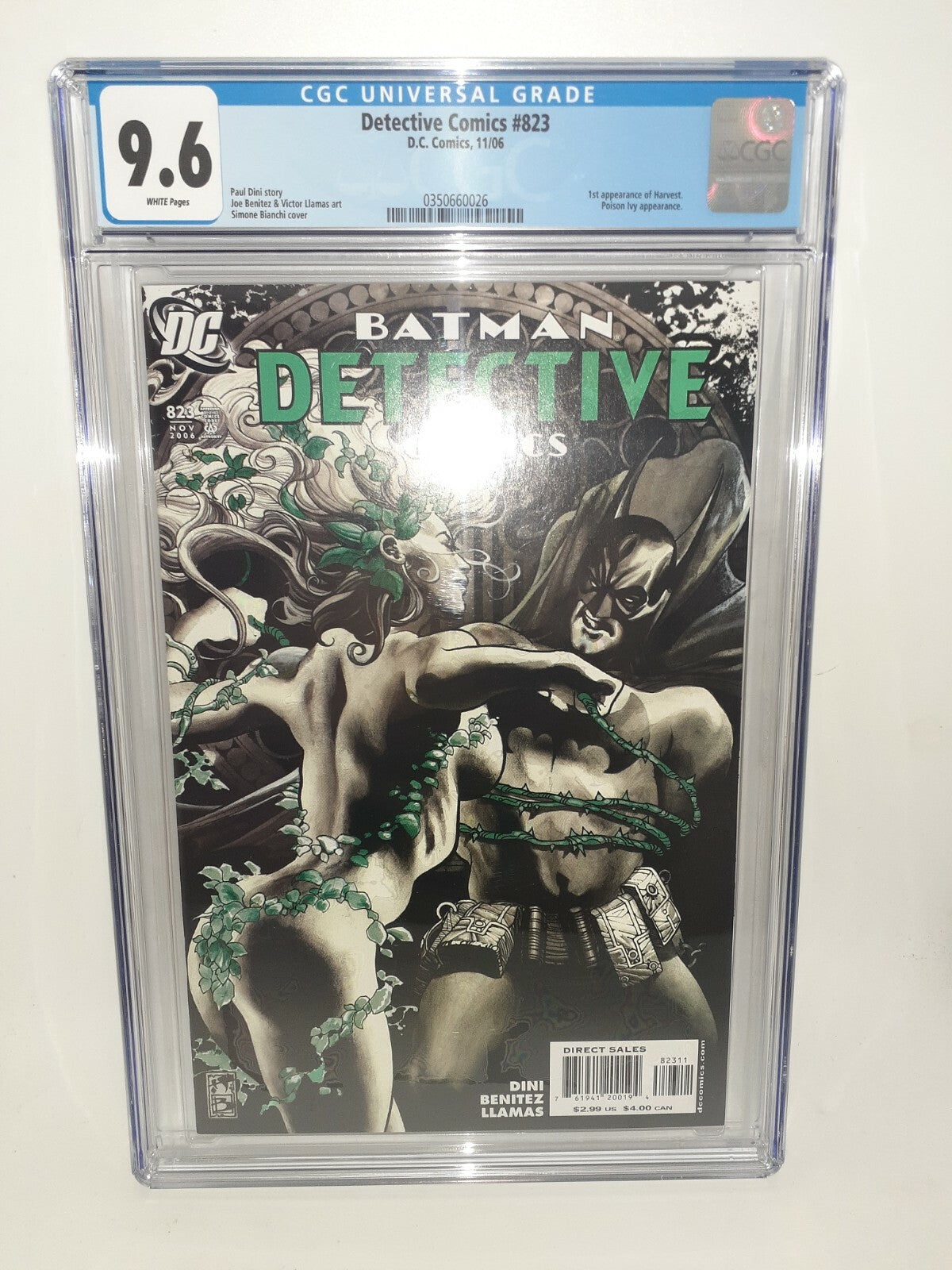 Detective Comics #823 CGC 9.6 comic cover | Secret Station