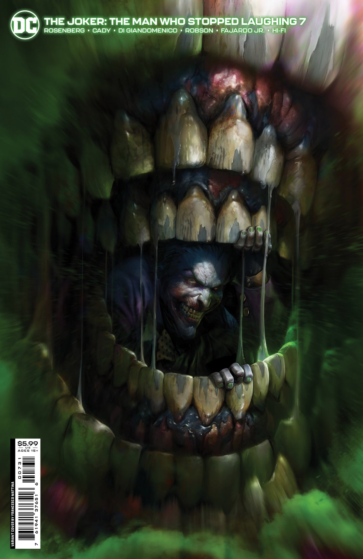 Joker the Man Who Stopped Laughing #7 Cover C (Very Fine)