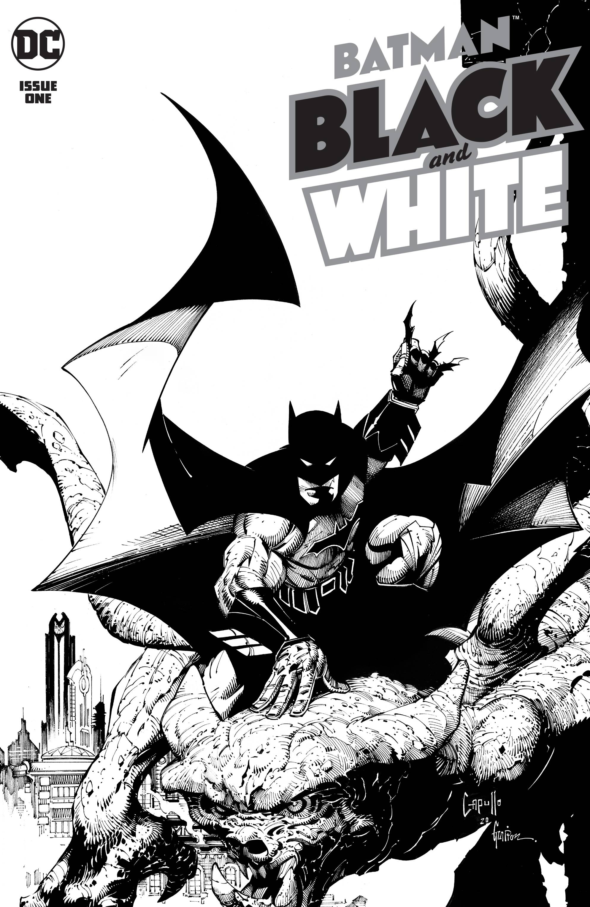 BATMAN BLACK AND WHITE #1 (OF 6) - 2021