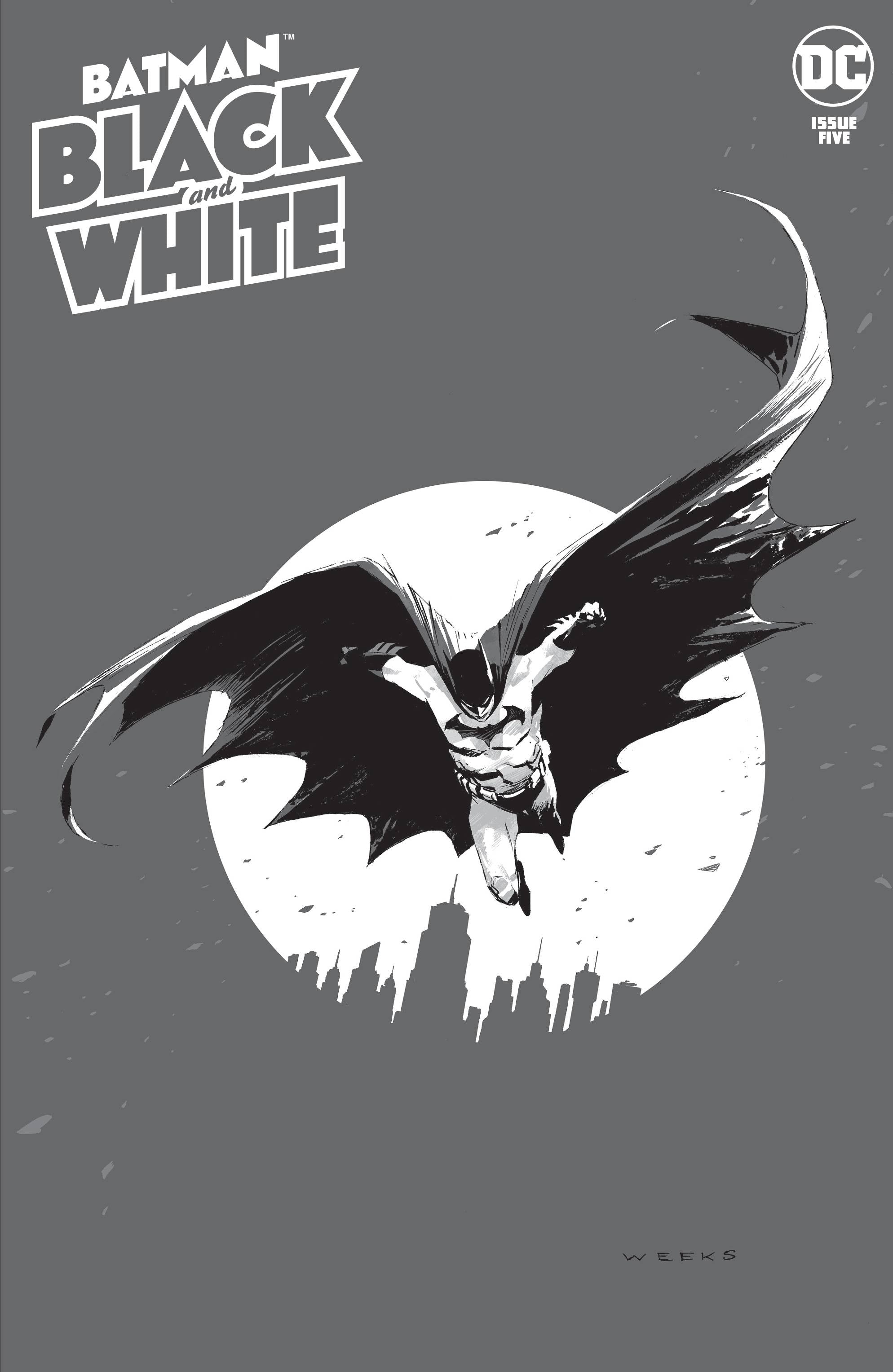 BATMAN BLACK & WHITE #5 (OF 6) CVR A 2021