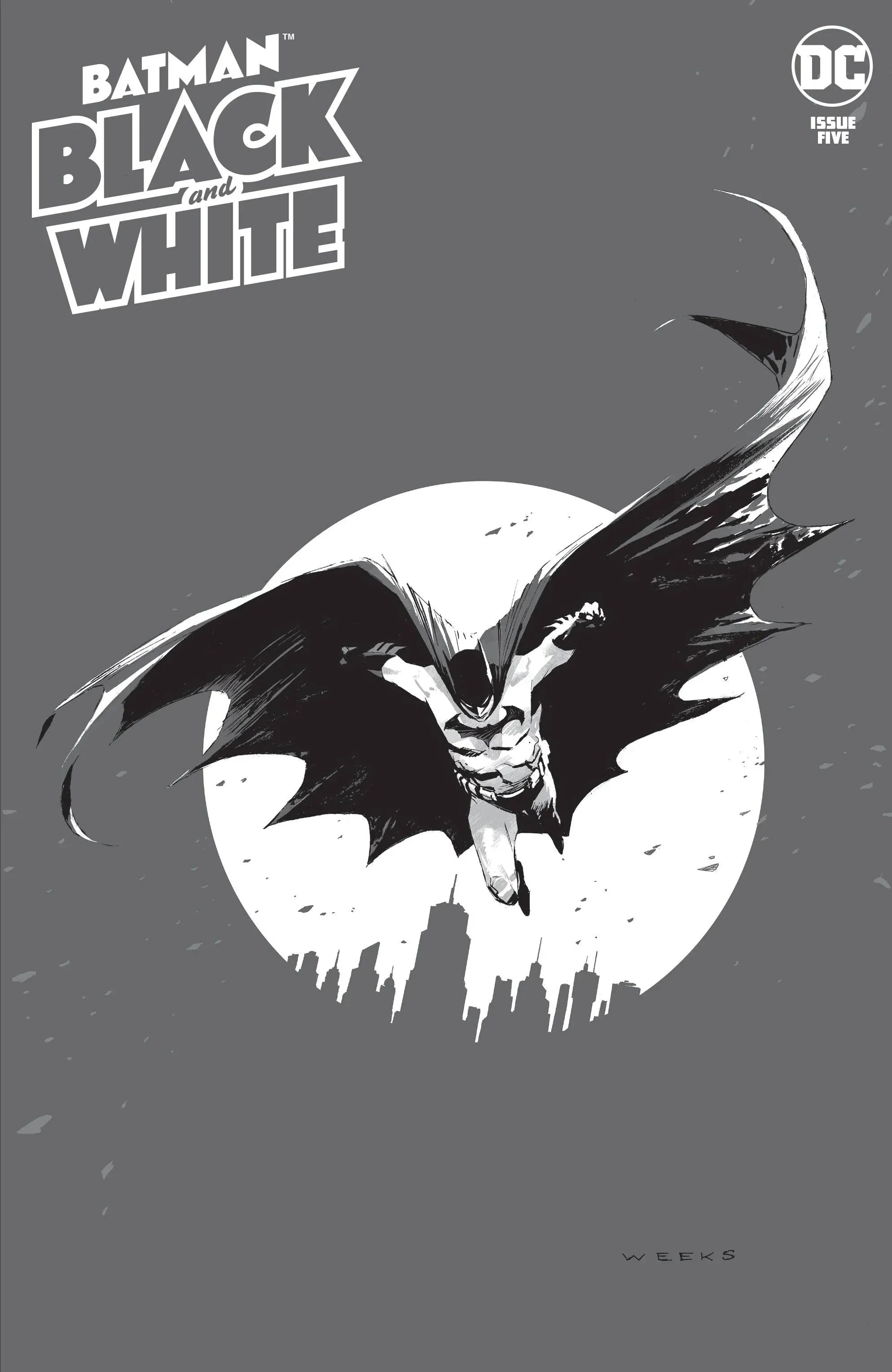 BATMAN BLACK & WHITE #5 (OF 6) CVR A 2021