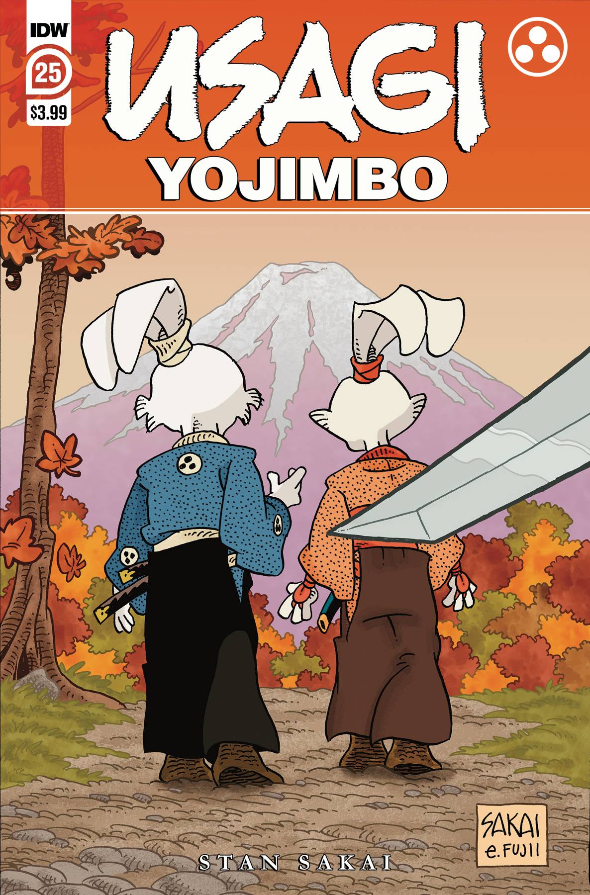 USAGI YOJIMBO #25 CVR A SAKAI (2021)