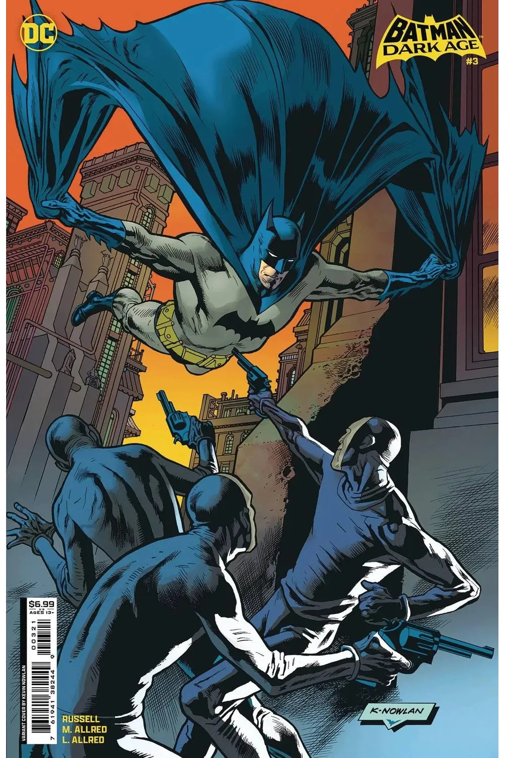 BATMAN DARK AGE #3 (OF 6) CVR B KEVIN NOWLAN C - Secret Station Comic | Book Shop