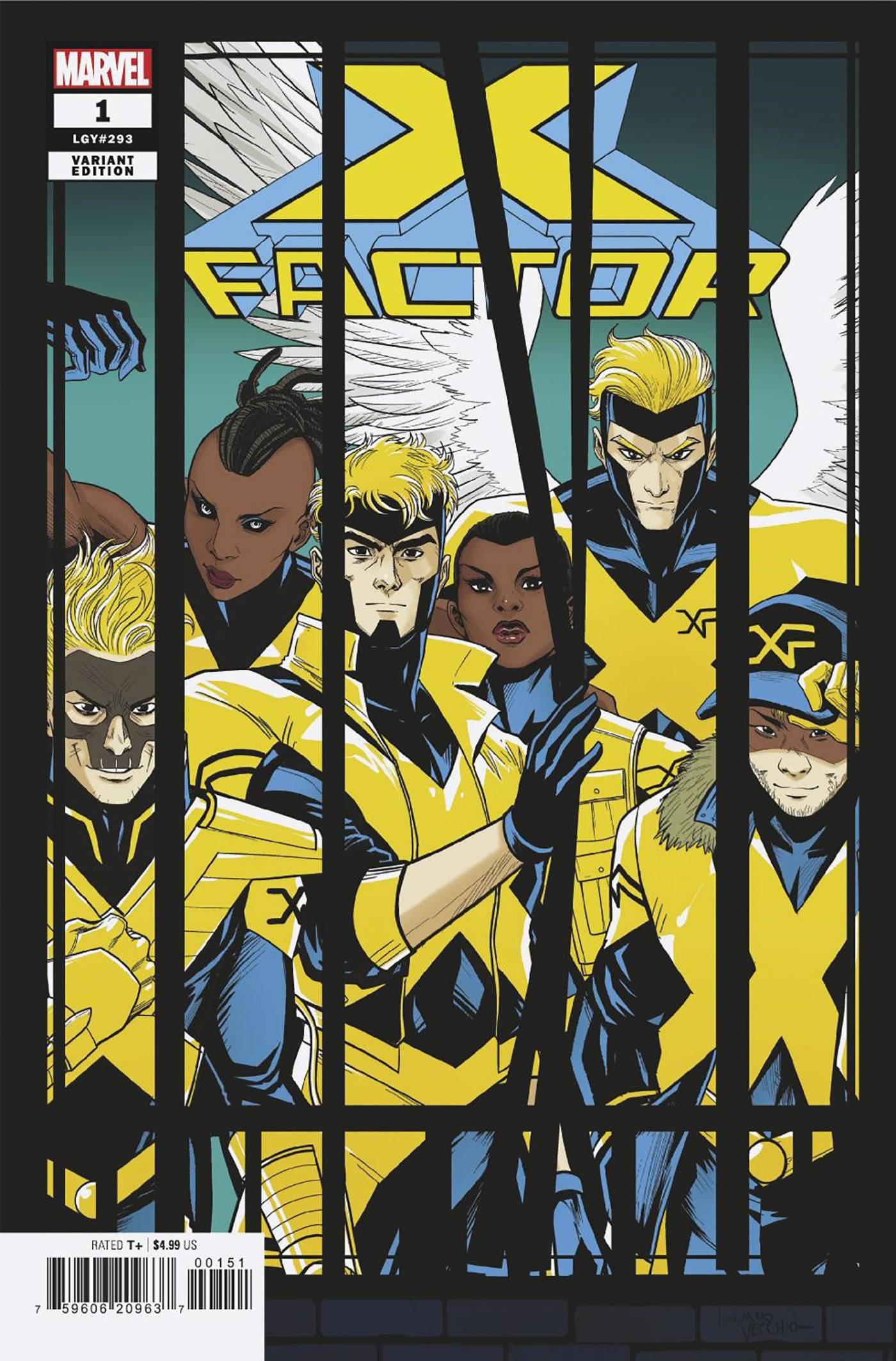 X-FACTOR #1 (2024) 1ST PRINTING (VECCHIO WINDOWSHADES VARIANT) - Secret Station Comic | Book Shop