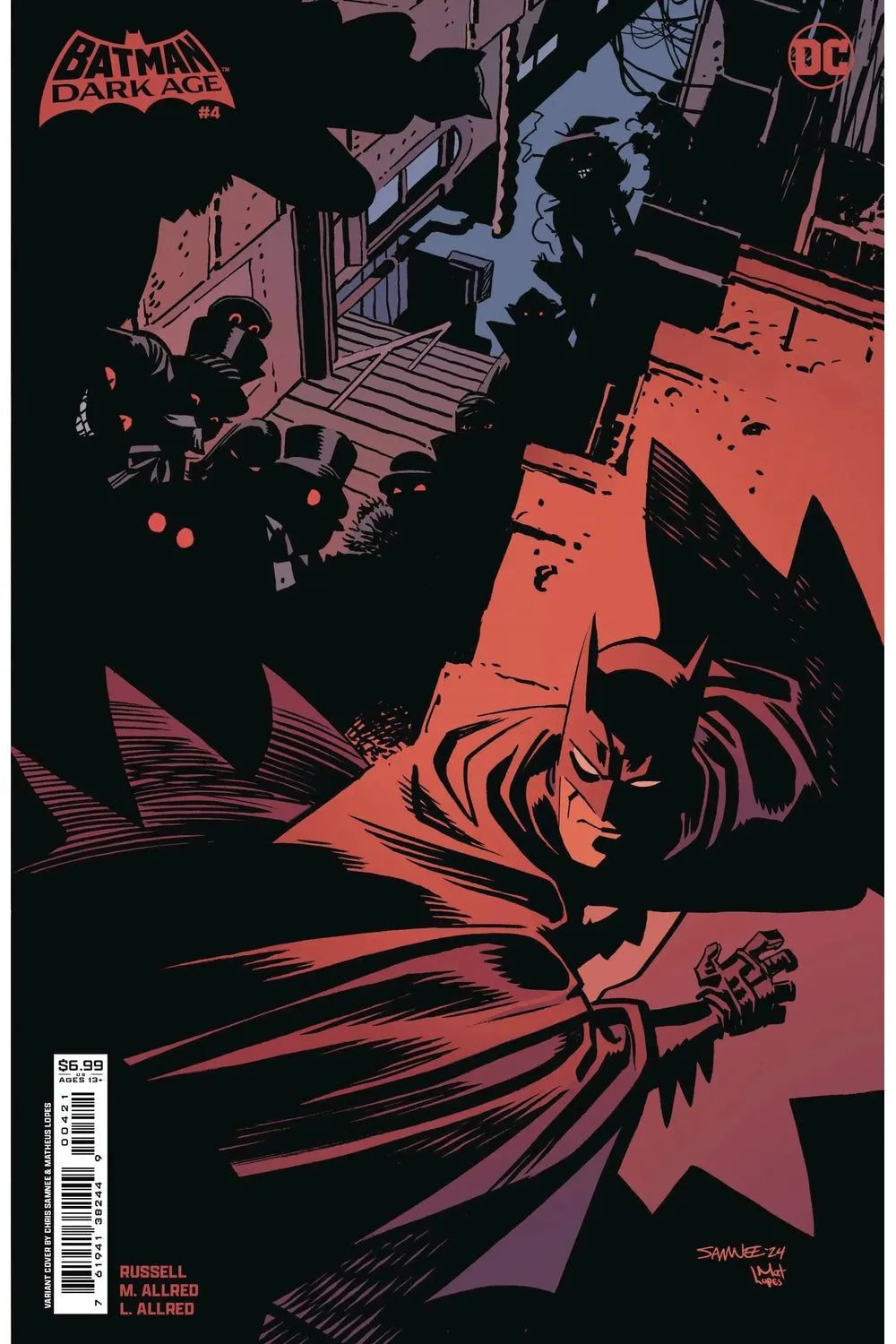 BATMAN DARK AGE #4 (OF 6) CVR B CHRIS SAMNEE C - Secret Station Comic | Book Shop