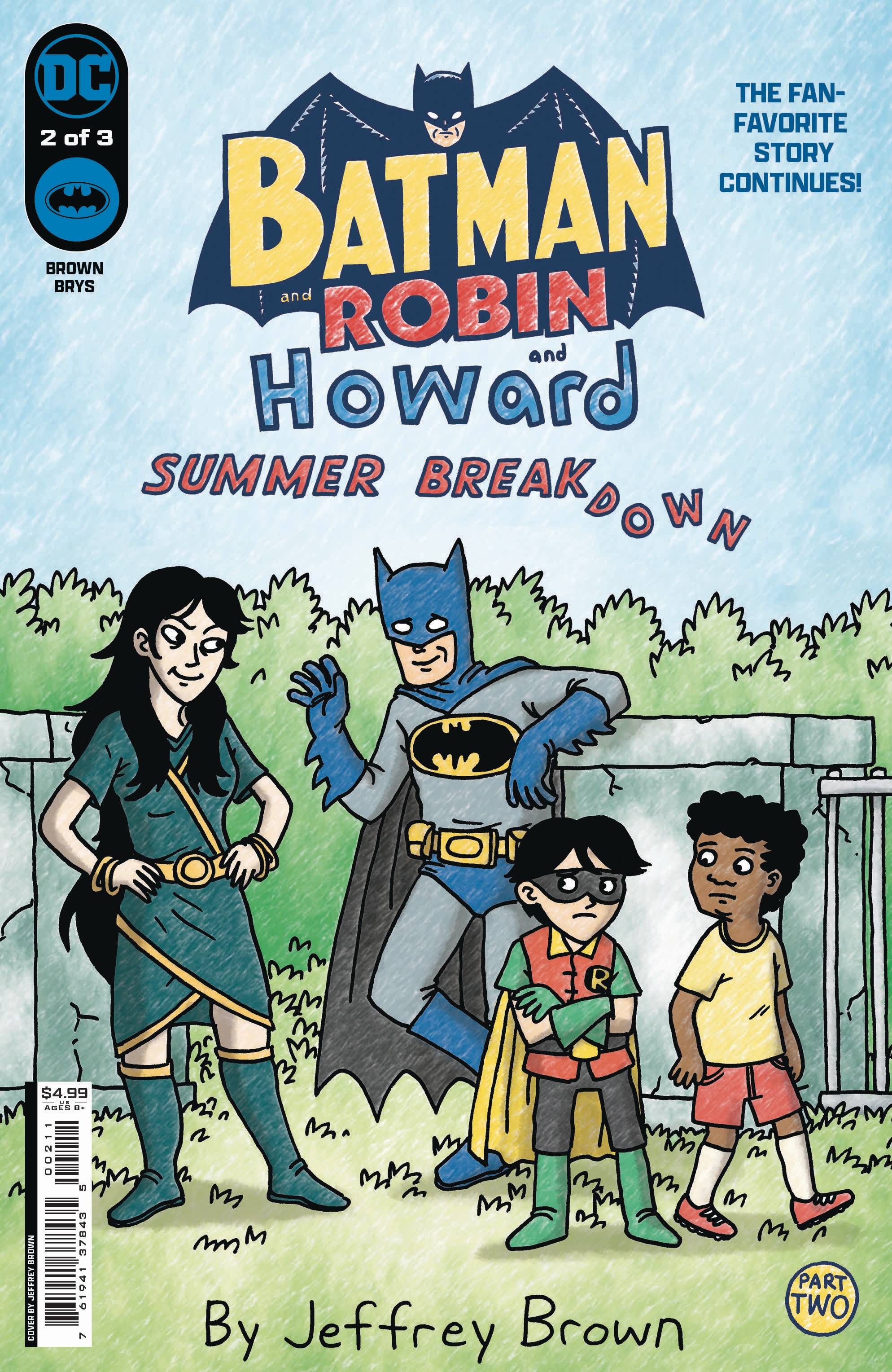 BATMAN AND ROBIN AND HOWARD SUMMER BREAKDOWN #2 (Of 4)