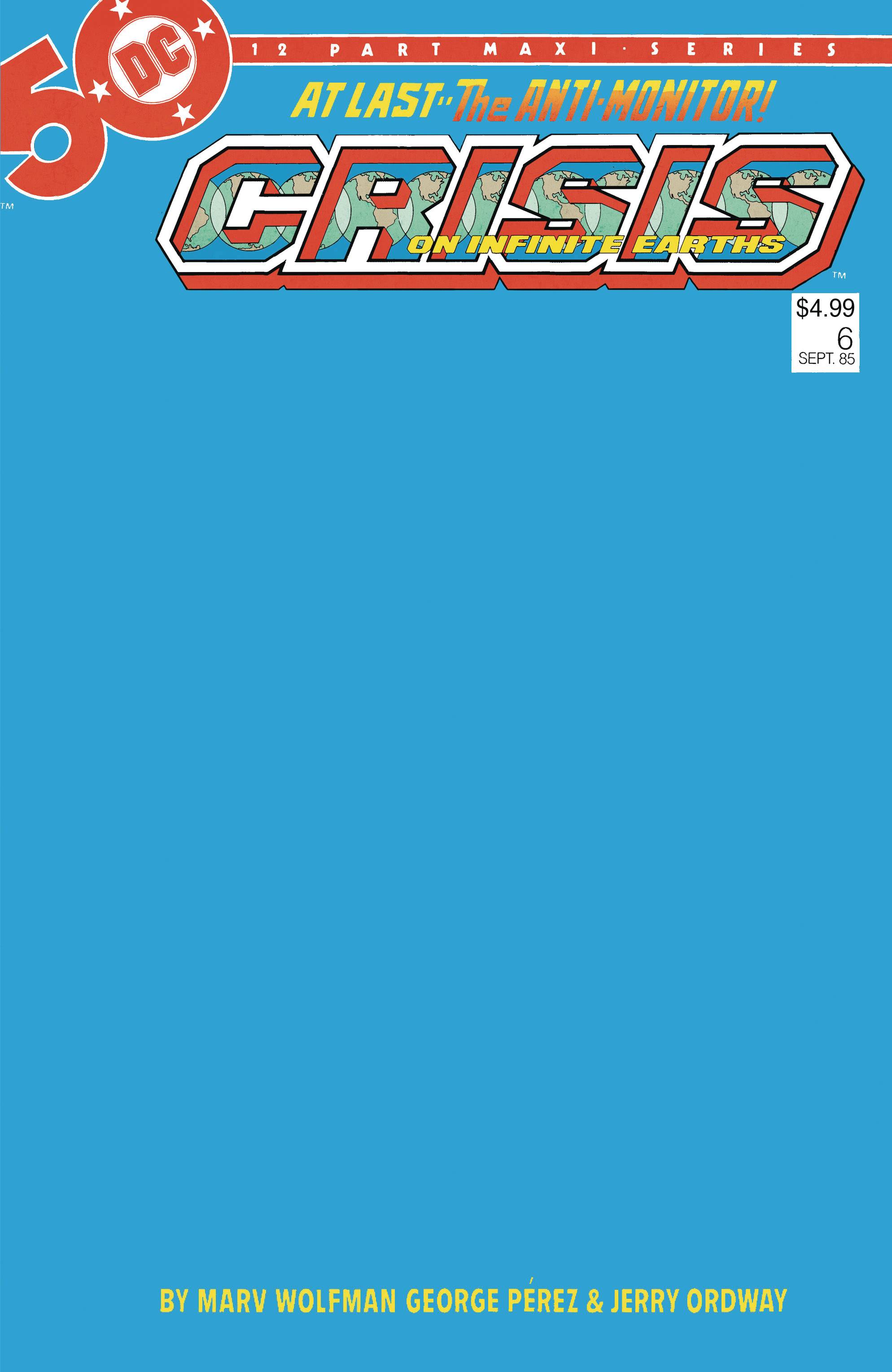 CRISIS ON INFINITE EARTHS #6 (OF 12) FACSIMILE