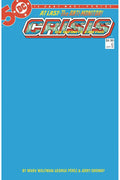 CRISIS ON INFINITE EARTHS #6 (OF 12) FACSIMILE- BLUE COVER - Secret Station Comic | Book Shop