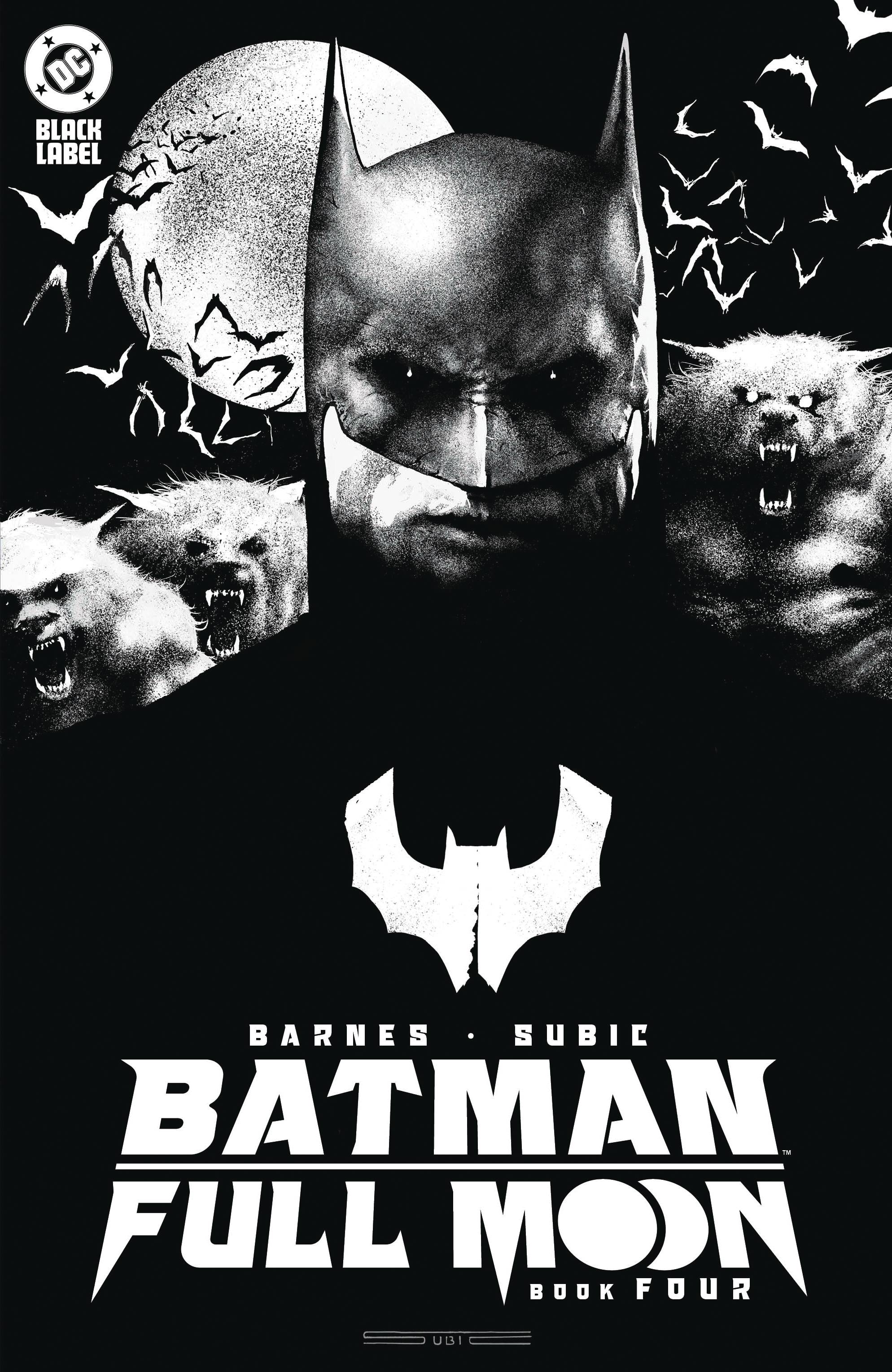 BATMAN FULL MOON #4 (OF 4) CVR A STEVAN SUBIC GITD